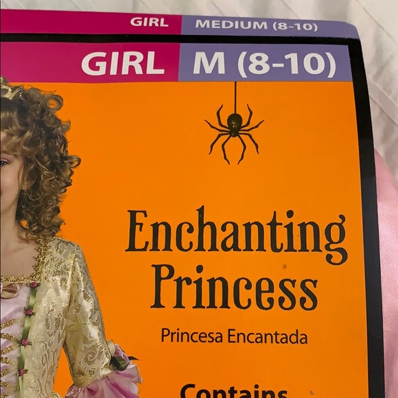 HALLOWEEN COSTUME, Princess, Size 8-10 - Picture 2 of 8